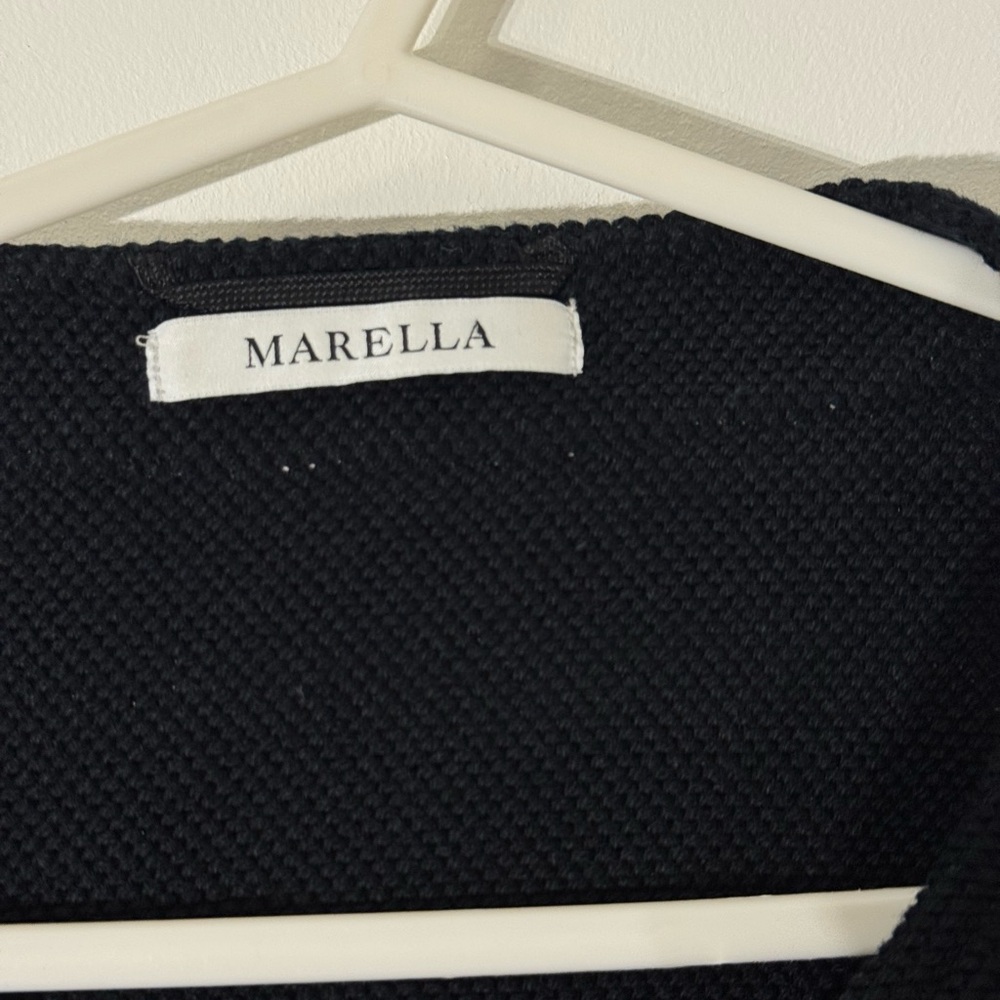 MARELLA Navy and Cream Striped Blazer - Picture 4 of 7